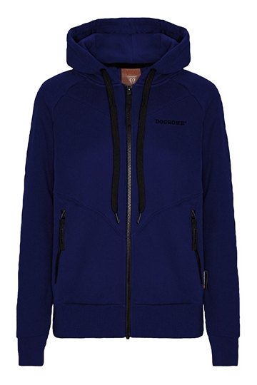 DOGSOME Biathlon Sports hoodie til damer - Blå Str. M